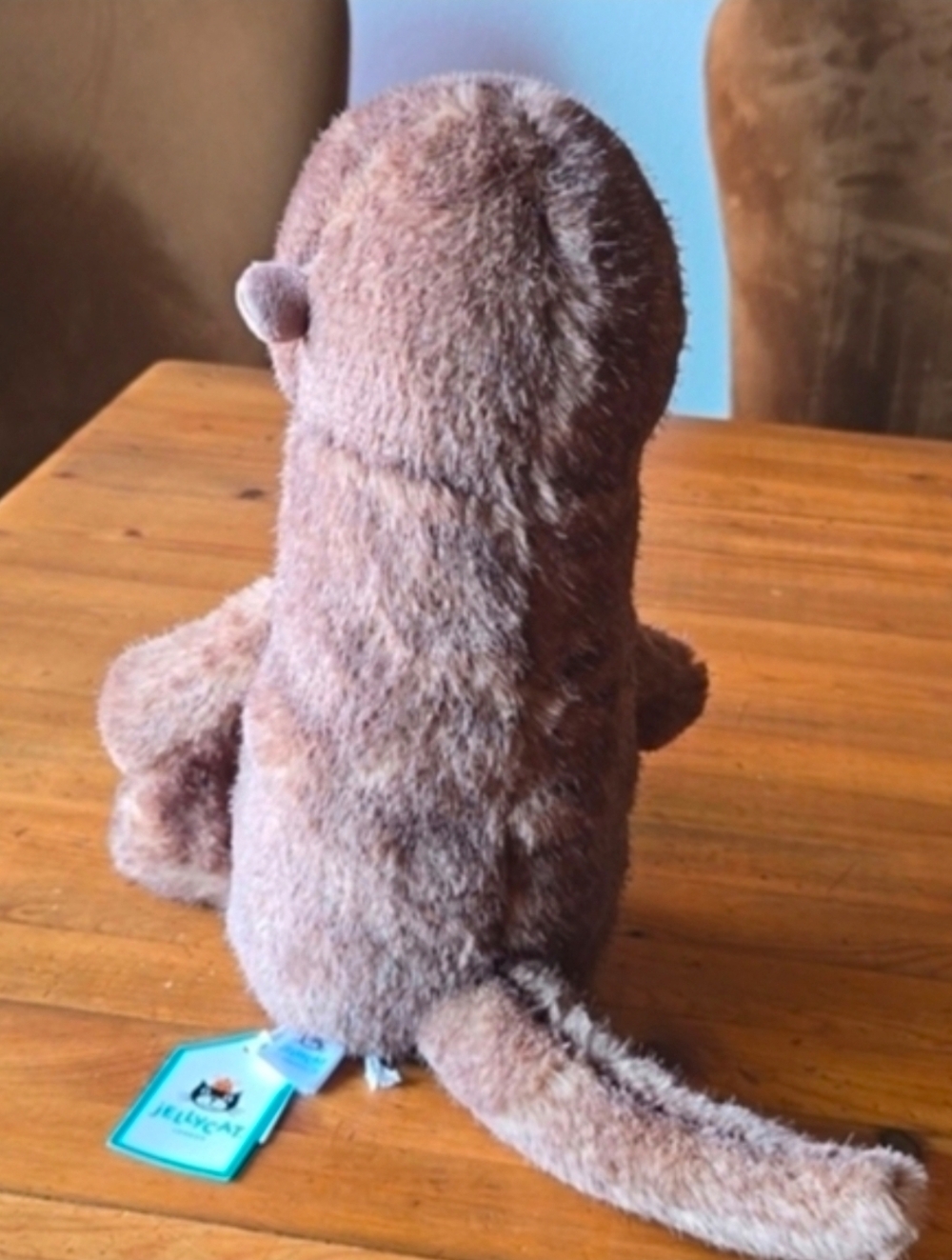 Jellycat Brooke Otter 13x3.9x7.9" Soft & Plush BNWT Authentic - Picture 5 of 7